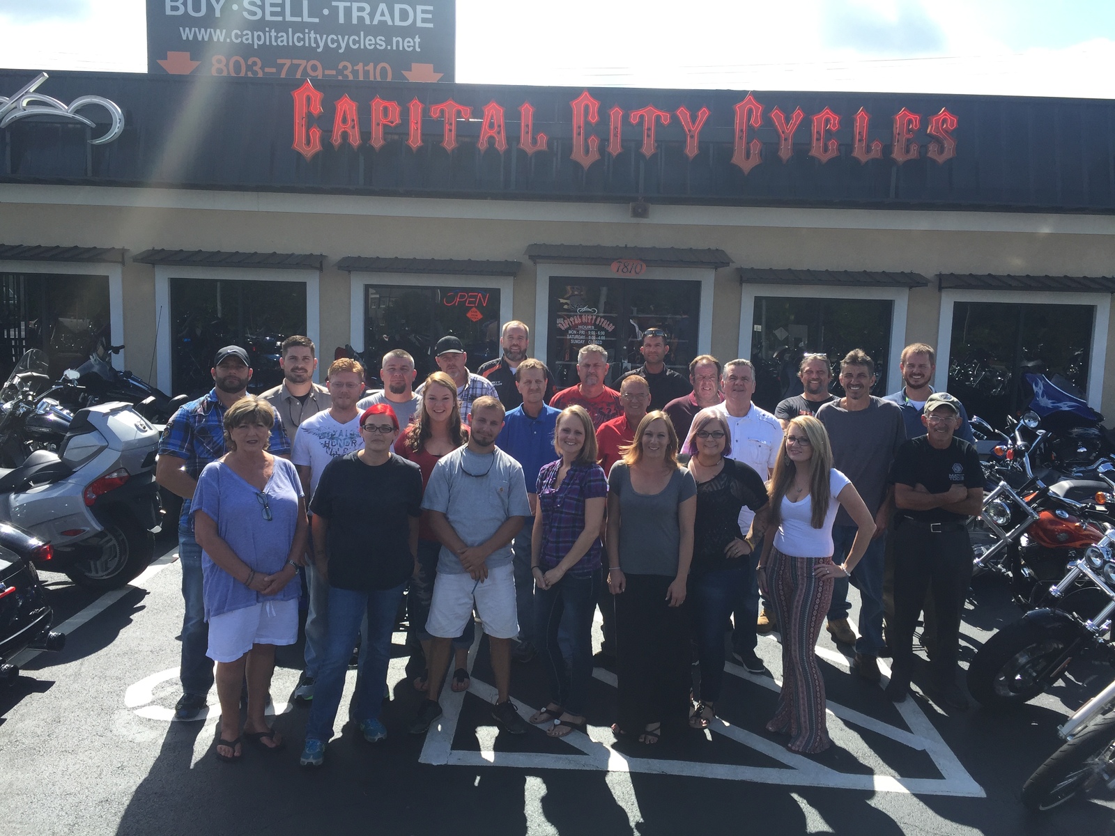 Go to capitalcitycycles.net (staff1 subpage)